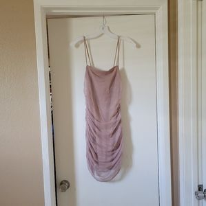 Windsor Glitter Dress Pink